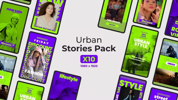 Videohive Urban Stories 35838827 1 Videohive Urban Stories 35838827