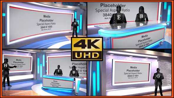 Videohive Virtual Studio Set - S08 37918625 1 Videohive Virtual Studio Set - S08 37918625