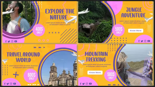 Videohive Worlds Travel Slideshow 37909695 1 Videohive Worlds Travel Slideshow 37909695