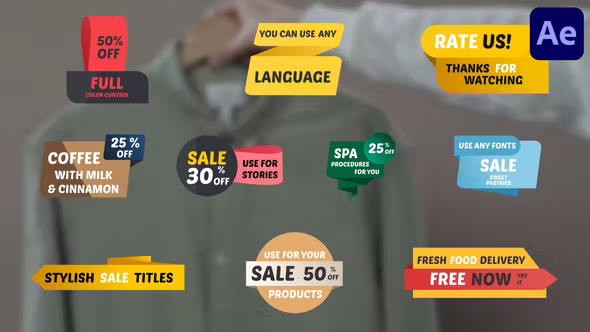 Videohive Stylish Sale Titles for After Effects 37722811 1 Videohive Stylish Sale Titles for After Effects 37722811