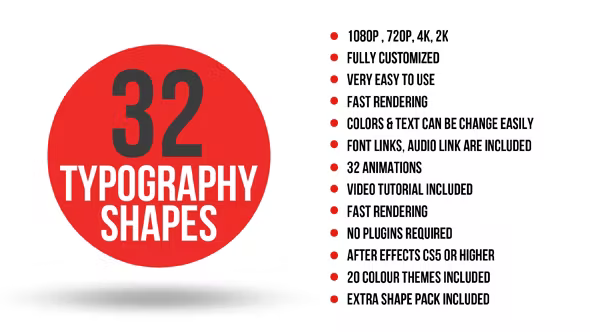 Videohive 32 Typography Shapes 13083061 1 Videohive 32 Typography Shapes 13083061