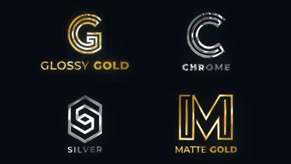 Videohive Metal Logo Reveal (Gold/Chrome/Silver) 37708554 1 Videohive Metal Logo Reveal (Gold/Chrome/Silver) 37708554