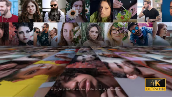 Videohive Vlog Mosaic Logo Opener 37708251 1 Videohive Vlog Mosaic Logo Opener 37708251