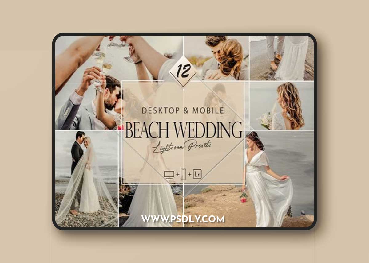 12 Beach Wedding Lightroom Presets 1 12 Beach Wedding Lightroom Presets
