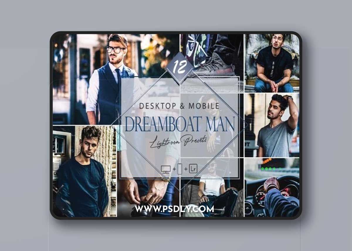12 Dreamboat Man Lightroom Presets 1 12 Dreamboat Man Lightroom Presets