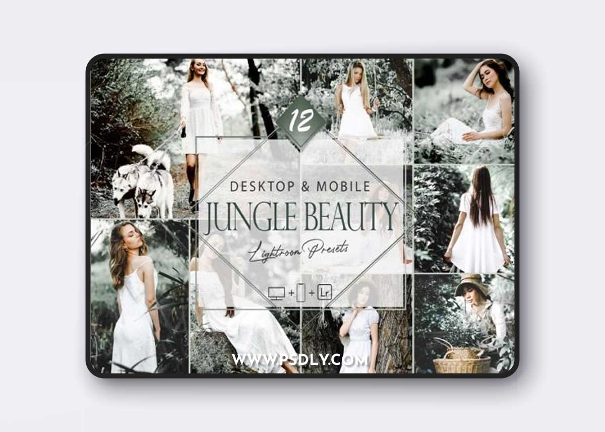 12 Jungle Beauty Lightroom Presets 1 12 Jungle Beauty Lightroom Presets