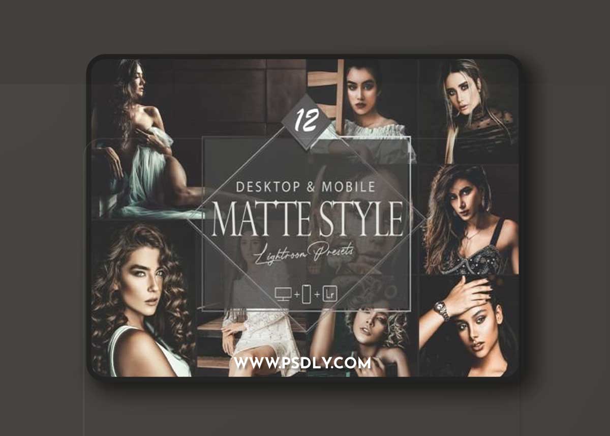 12 Matte Style Lightroom Presets 1 12 Matte Style Lightroom Presets