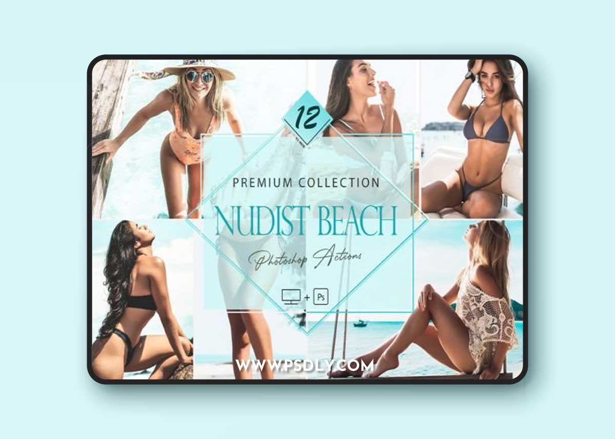 12 Photoshop Actions, Nudist Beach 1 12 Photoshop Actions, Nudist Beach