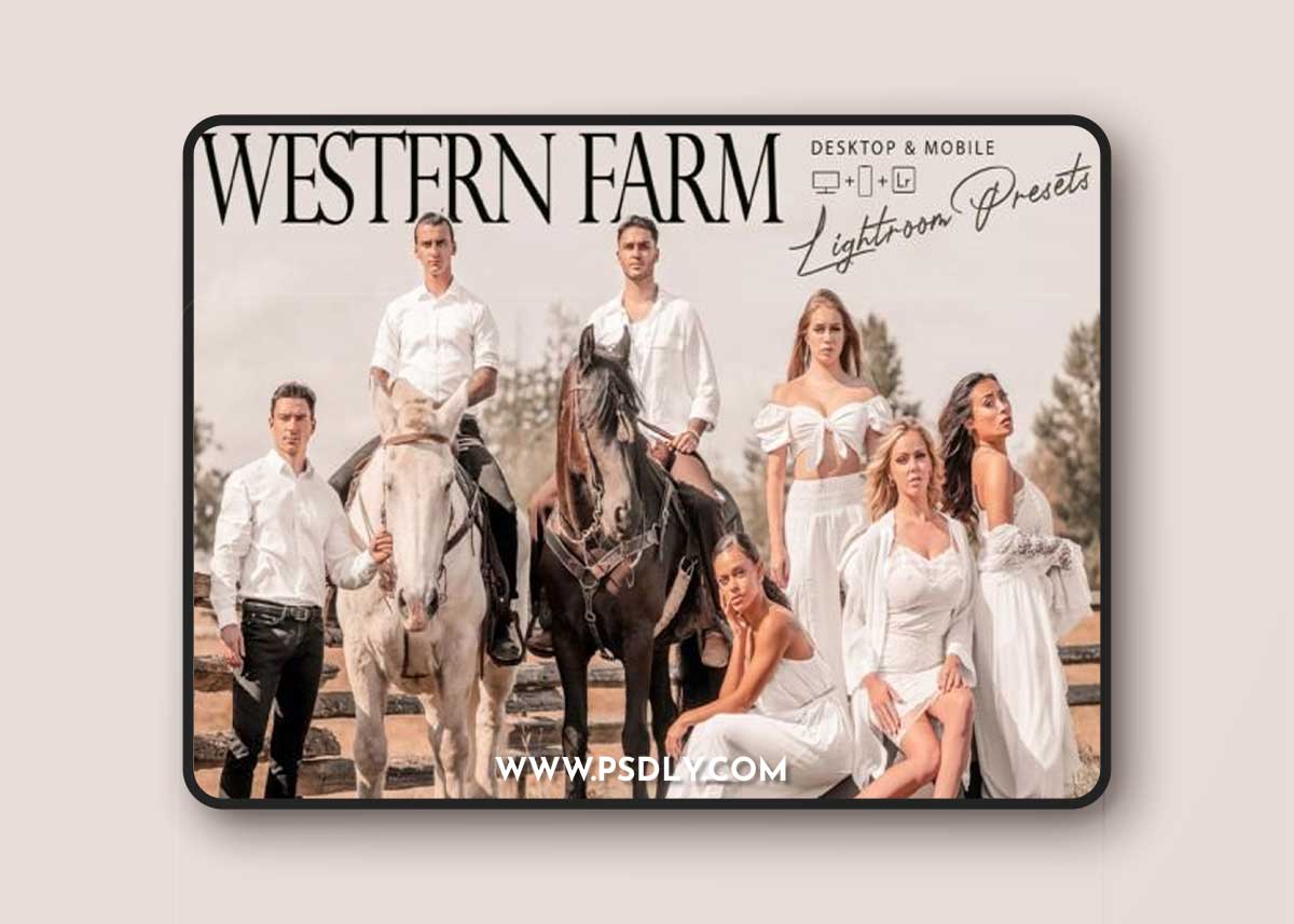 20 Western Farm Lightroom Presets 1 20 Western Farm Lightroom Presets