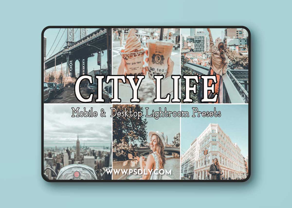 4 City Life Lightroom Mobile Presets 1 4 City Life Lightroom Mobile Presets