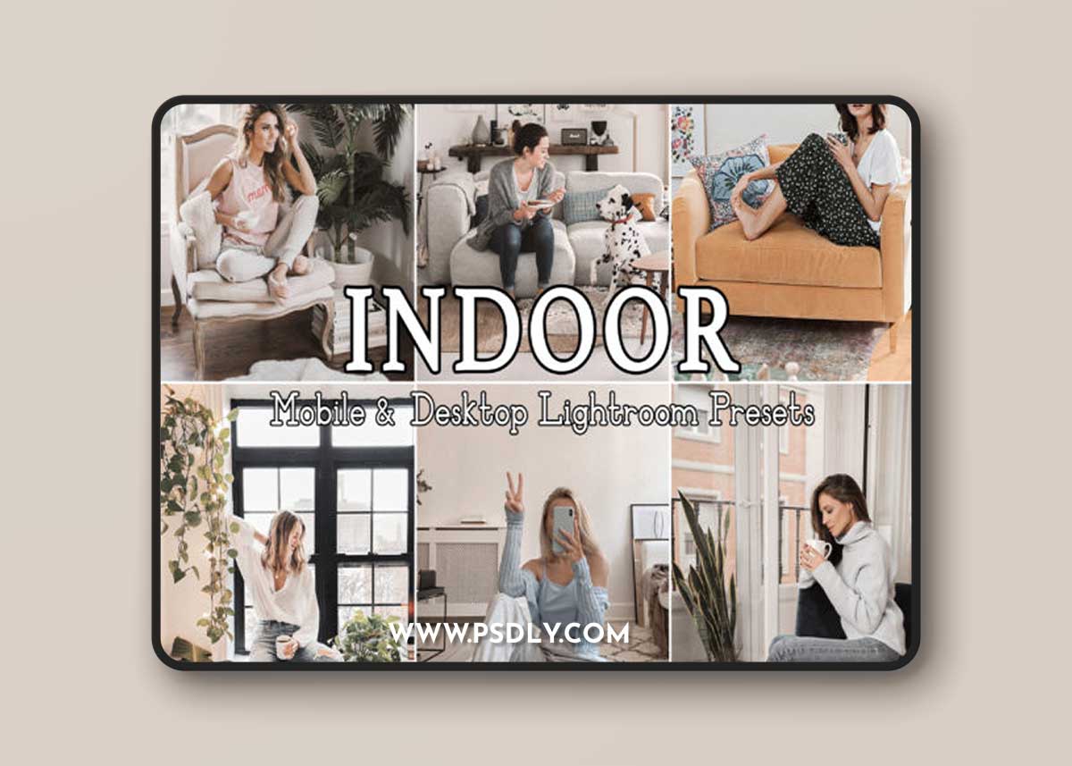 6 Indoor Lightroom Mobile Presets 1 6 Indoor Lightroom Mobile Presets