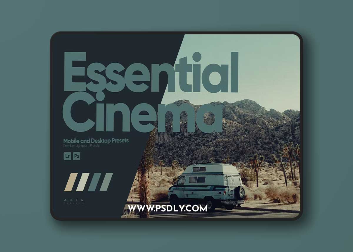 ARTA - Essential Cinema Presets for Lightroom 1 ARTA - Essential Cinema Presets for Lightroom