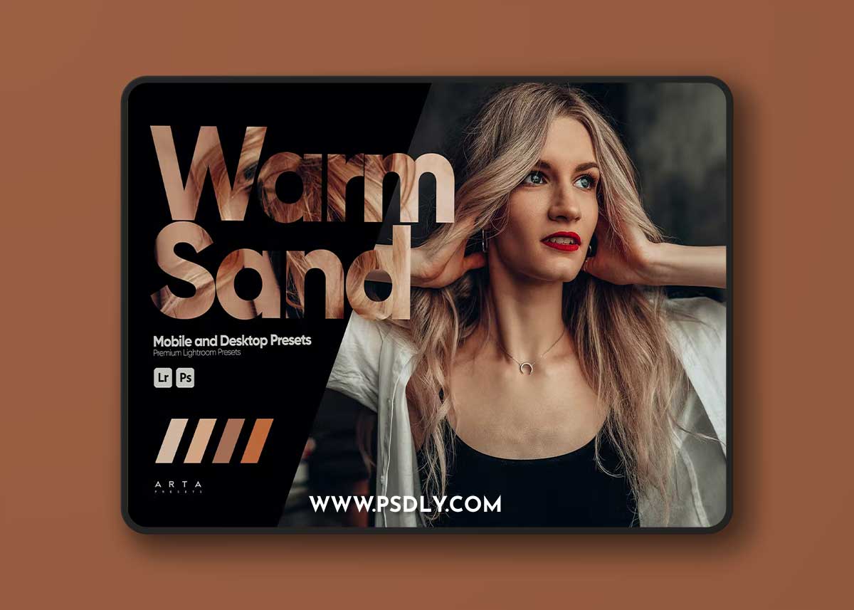 ARTA - Warm Sand Presets for Lightroom 1 ARTA - Warm Sand Presets for Lightroom