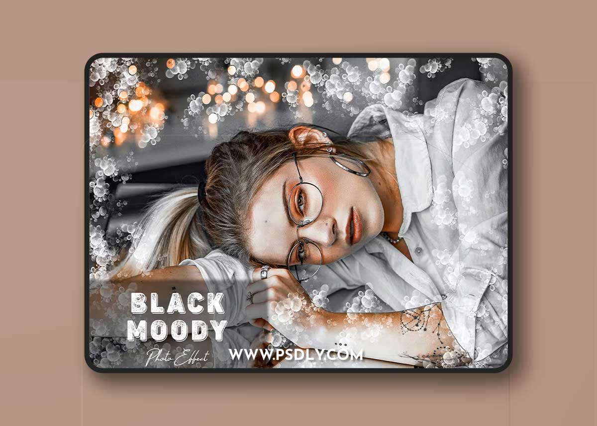 Black Moody Photoshop Action 1 Black Moody Photoshop Action