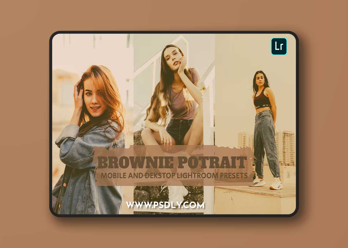 Brownie Potrait Lightroom Presets Dekstop Mobile 1 Brownie Potrait Lightroom Presets Dekstop Mobile