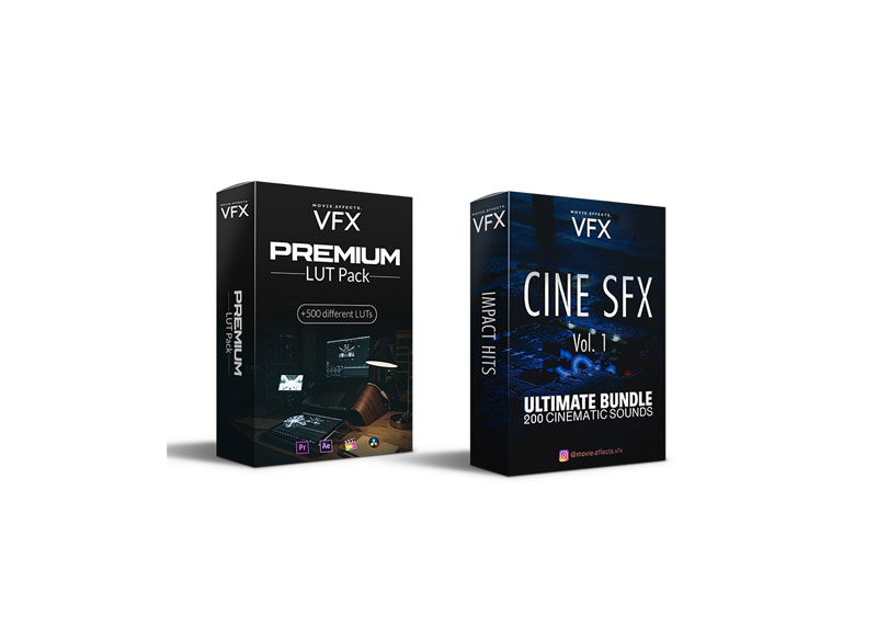 CINE SFX Vol. 1 Ultimate Bundle & Premium LUT Pack 1 CINE SFX Vol. 1 Ultimate Bundle & Premium LUT Pack