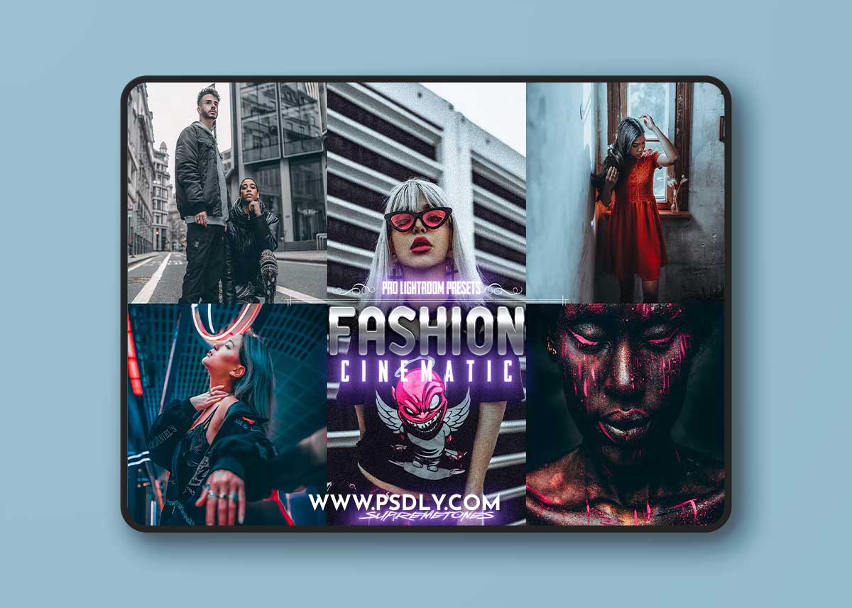 Cinematic Fashion Lightroom Presets 1 Cinematic Fashion Lightroom Presets