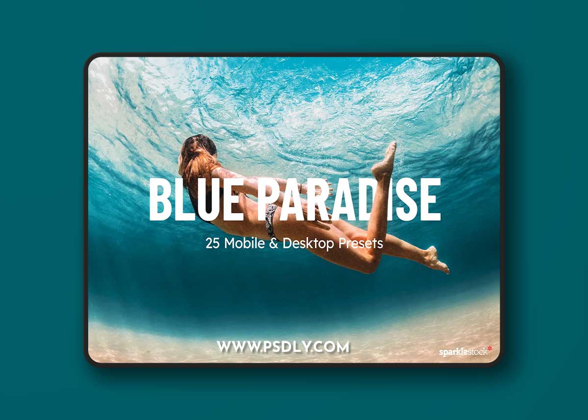 CreativeMarket - 25 Blue Paradise Lightroom Presets 7264587 1 CreativeMarket - 25 Blue Paradise Lightroom Presets 7264587