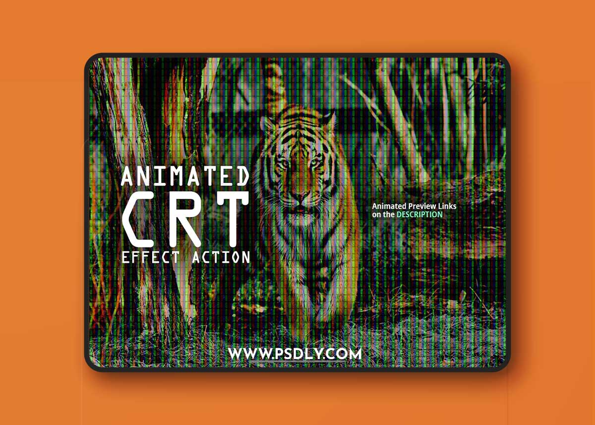 CreativeMarket - Animated CRT Display Effect Action 7298813 1 CreativeMarket - Animated CRT Display Effect Action 7298813