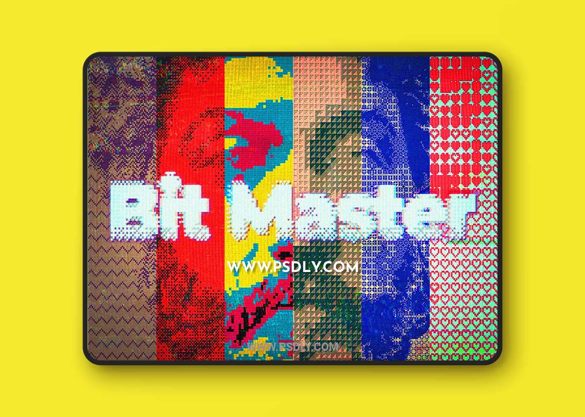 CreativeMarket - Bit Master - Bitmap PSD Template 7320479 1 CreativeMarket - Bit Master - Bitmap PSD Template 7320479