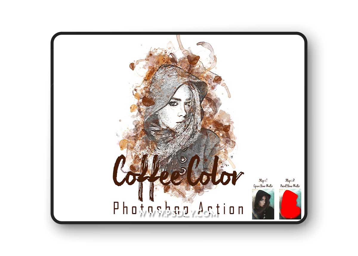 CreativeMarket - Coffee Color Photoshop Action 7293750 1 CreativeMarket - Coffee Color Photoshop Action 7293750