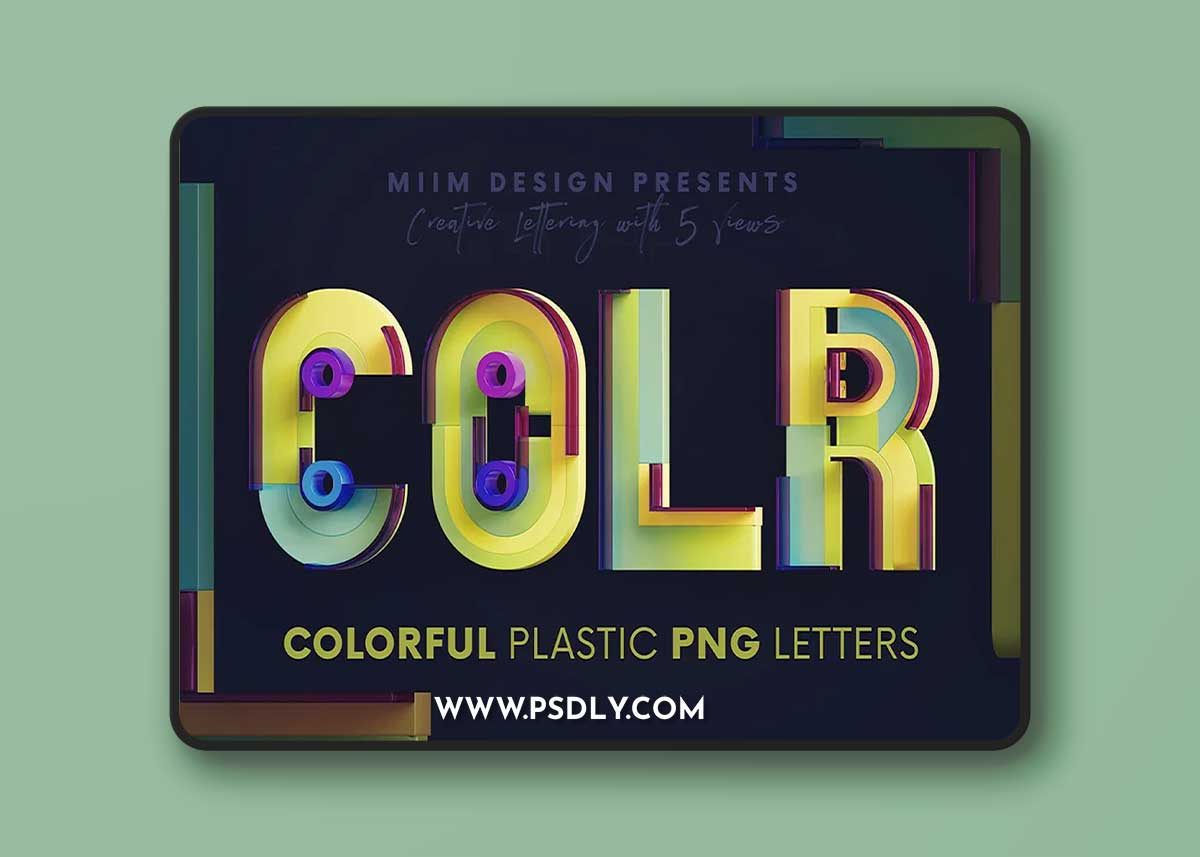 CreativeMarket - Colorful Plastic - 3D Lettering 7079811 1 CreativeMarket - Colorful Plastic - 3D Lettering 7079811