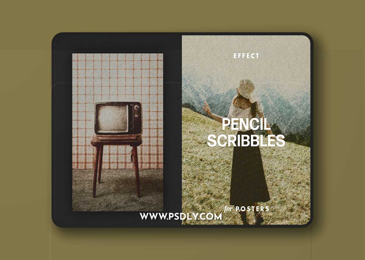 CreativeMarket - Pencil Scribbles Effect for Posters 7202361 1 CreativeMarket - Pencil Scribbles Effect for Posters 7202361