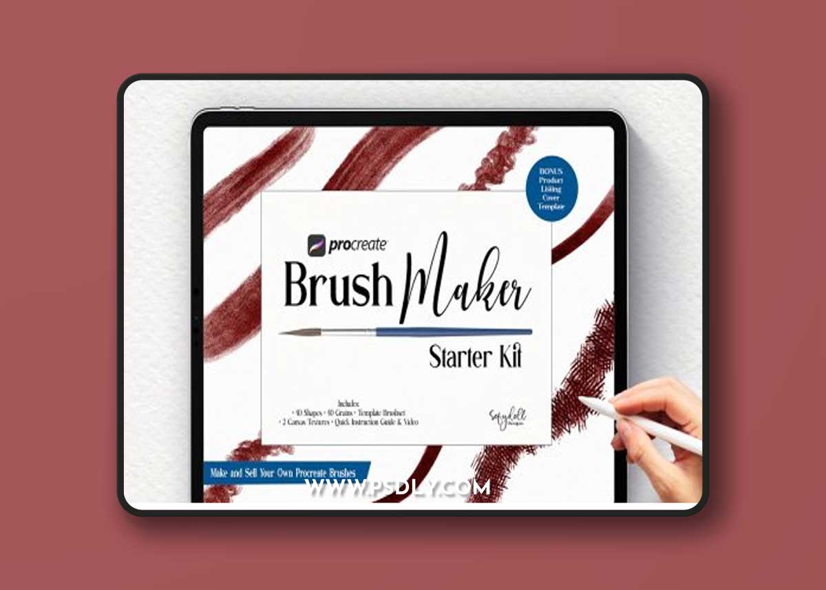 CreativeMarket - Procreate BrushMaker Starter Kit 7221193 1 CreativeMarket - Procreate BrushMaker Starter Kit 7221193