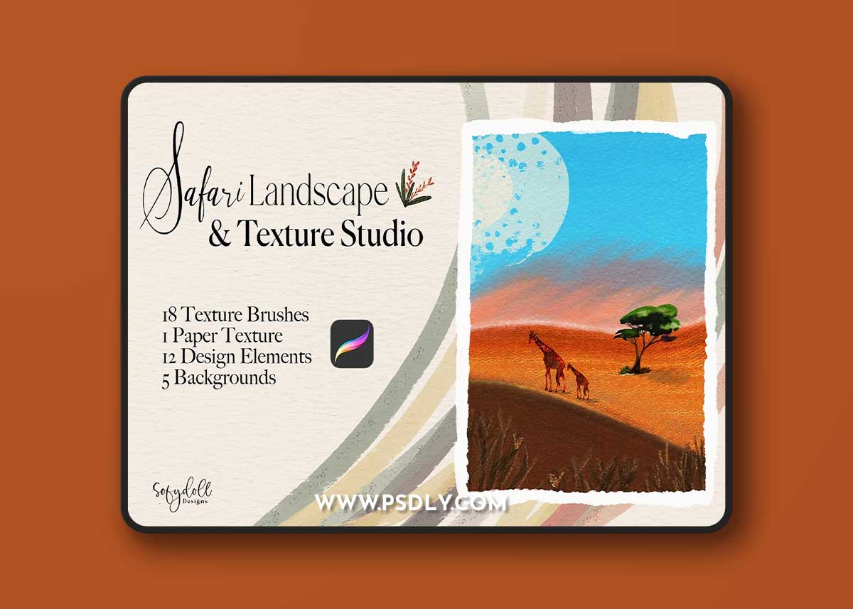 CreativeMarket - Safari Landscape & Texture Studio 6251925 1 CreativeMarket - Safari Landscape & Texture Studio 6251925