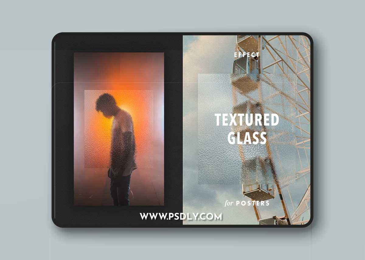 CreativeMarket - Textured Glass Effect for Posters 7224613 1 CreativeMarket - Textured Glass Effect for Posters 7224613