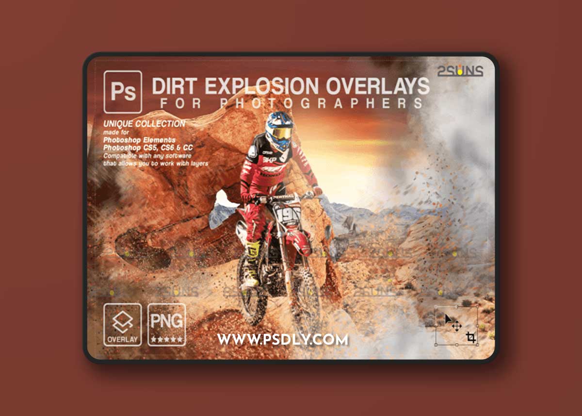 Dirt Explosion Photo Overlays Sports 1 Dirt Explosion Photo Overlays Sports