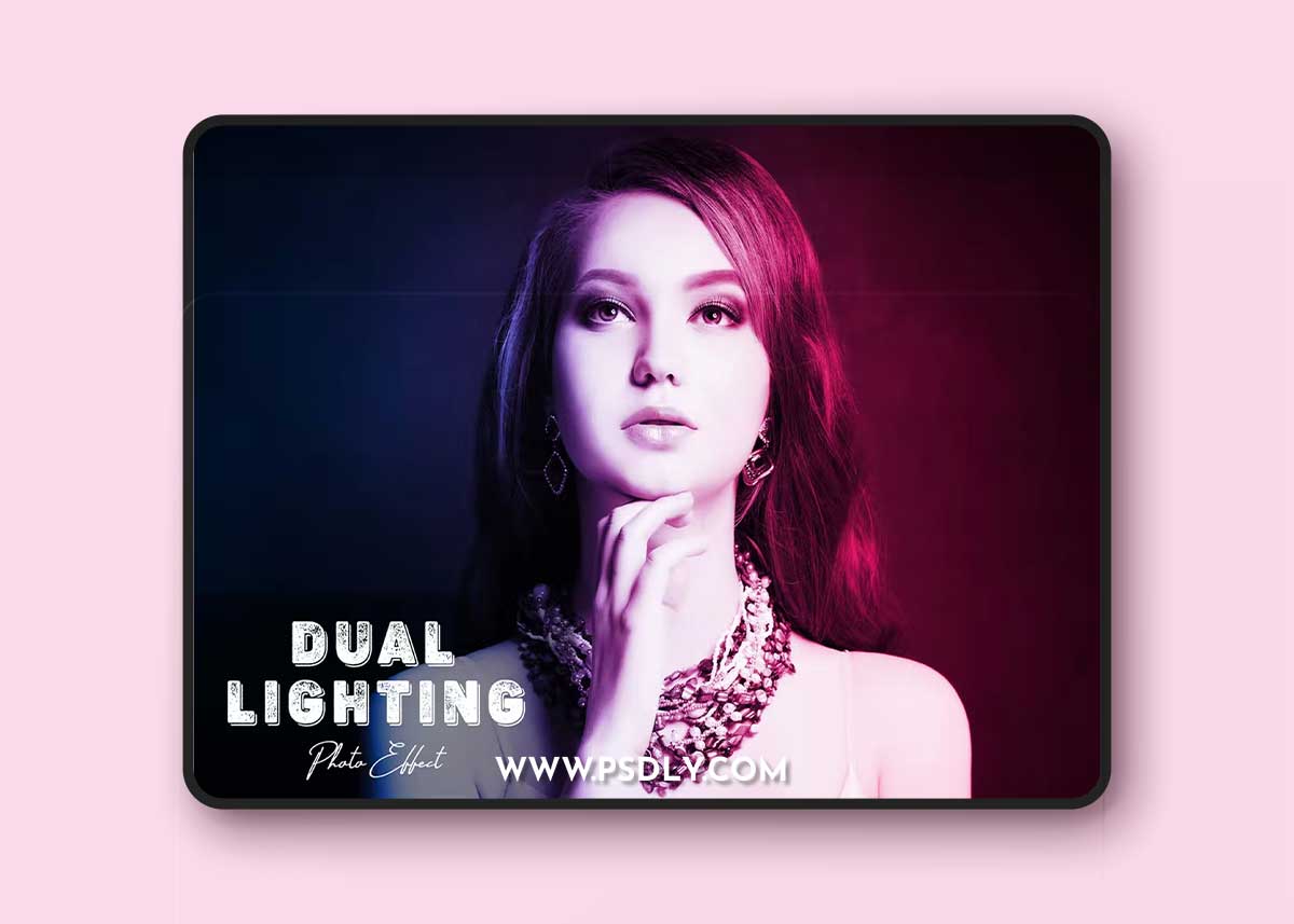 Dual Lighting Photoshop Action 1 Dual Lighting Photoshop Action