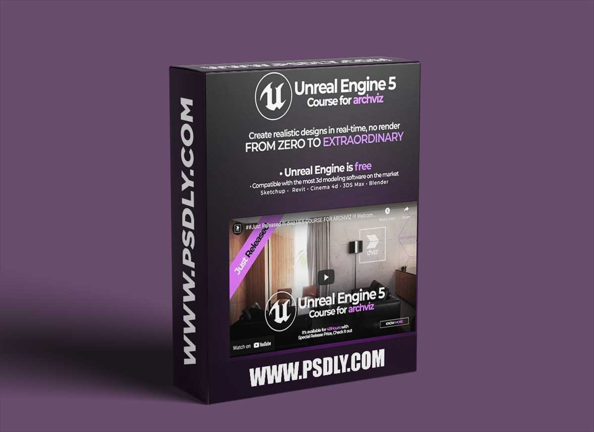 Dviz – Unreal Engine 5 Course for Archviz 1 Dviz – Unreal Engine 5 Course for Archviz