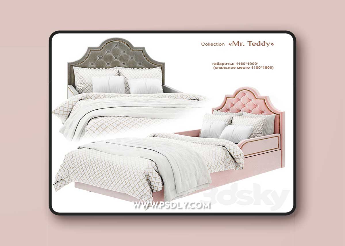 EFI Kid Concept / Mr. Teddy – bed_4 3D Model 1 EFI Kid Concept / Mr. Teddy – bed_4 3D Model