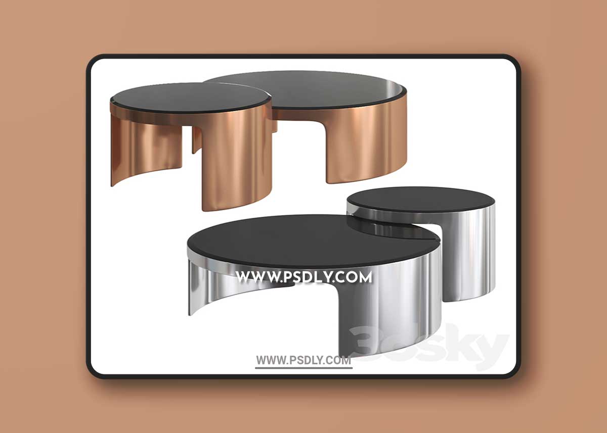 Eichholtz - Coffee Table Piemonte set of 2 1 Eichholtz - Coffee Table Piemonte set of 2