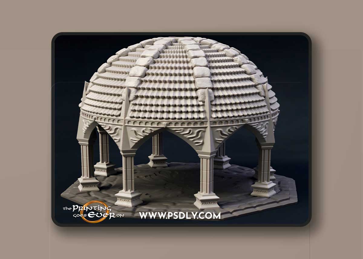 Fehntop Watchtower 3D Print Model 1 Fehntop Watchtower 3D Print Model