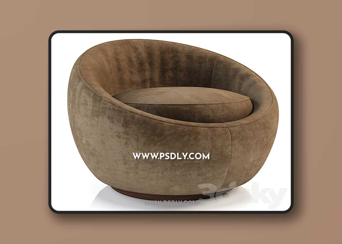 Globewest Kennedy Globe Chair 3D Model 1 Globewest Kennedy Globe Chair 3D Model