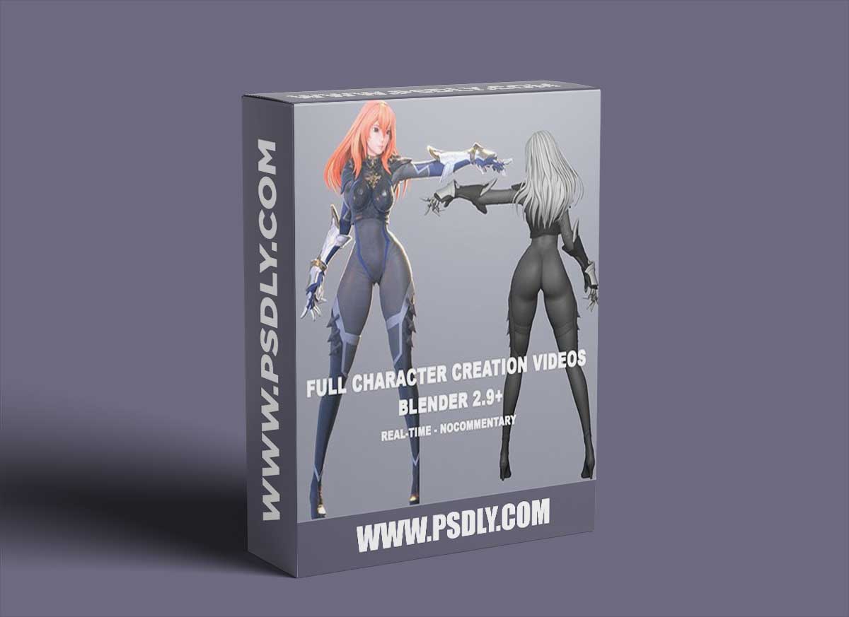 Gumroad - Ninja Girl Character creation videos 1 Gumroad - Ninja Girl Character creation videos