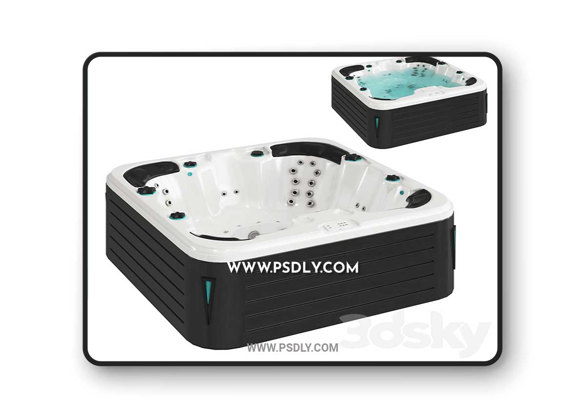 Jacuzzi SPA PassionSpas Rewind 3D Model 1 Jacuzzi SPA PassionSpas Rewind 3D Model