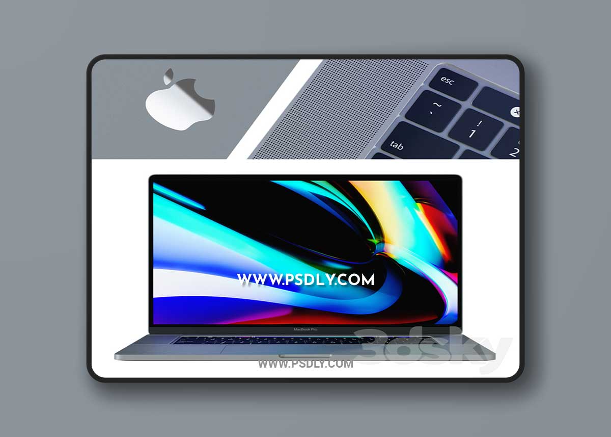 MacBook Pro 16 Silver and Space Gray 3D Model 1 MacBook Pro 16 Silver and Space Gray 3D Model
