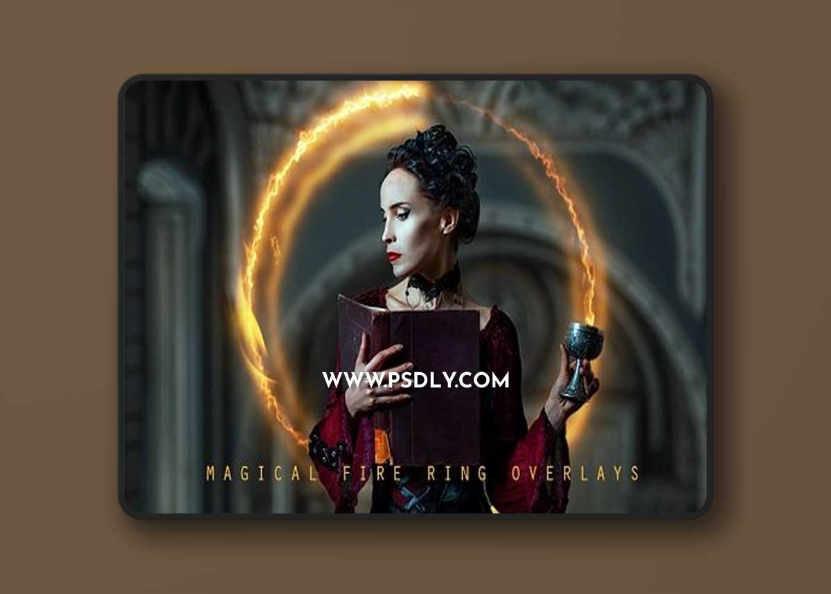 Magical Fire Ring Overlays 1 Magical Fire Ring Overlays