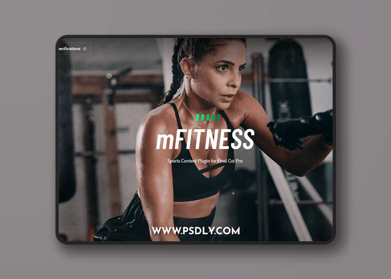 Motionvfx mFitness Plugin 1 Motionvfx mFitness