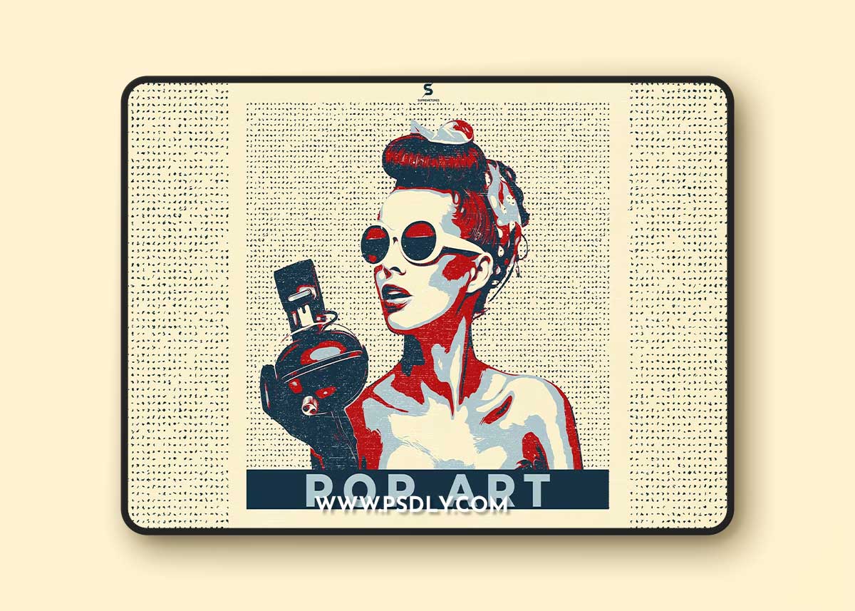 POP ART Photoshop Effect 1 POP ART Photoshop Effect