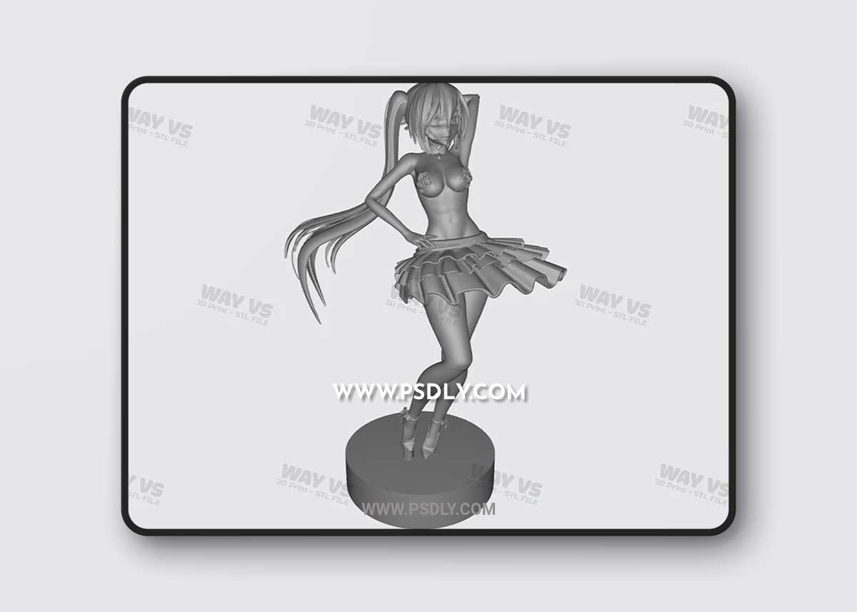 Playful Dancer 3D Model 1 Playful Dancer 3D Model