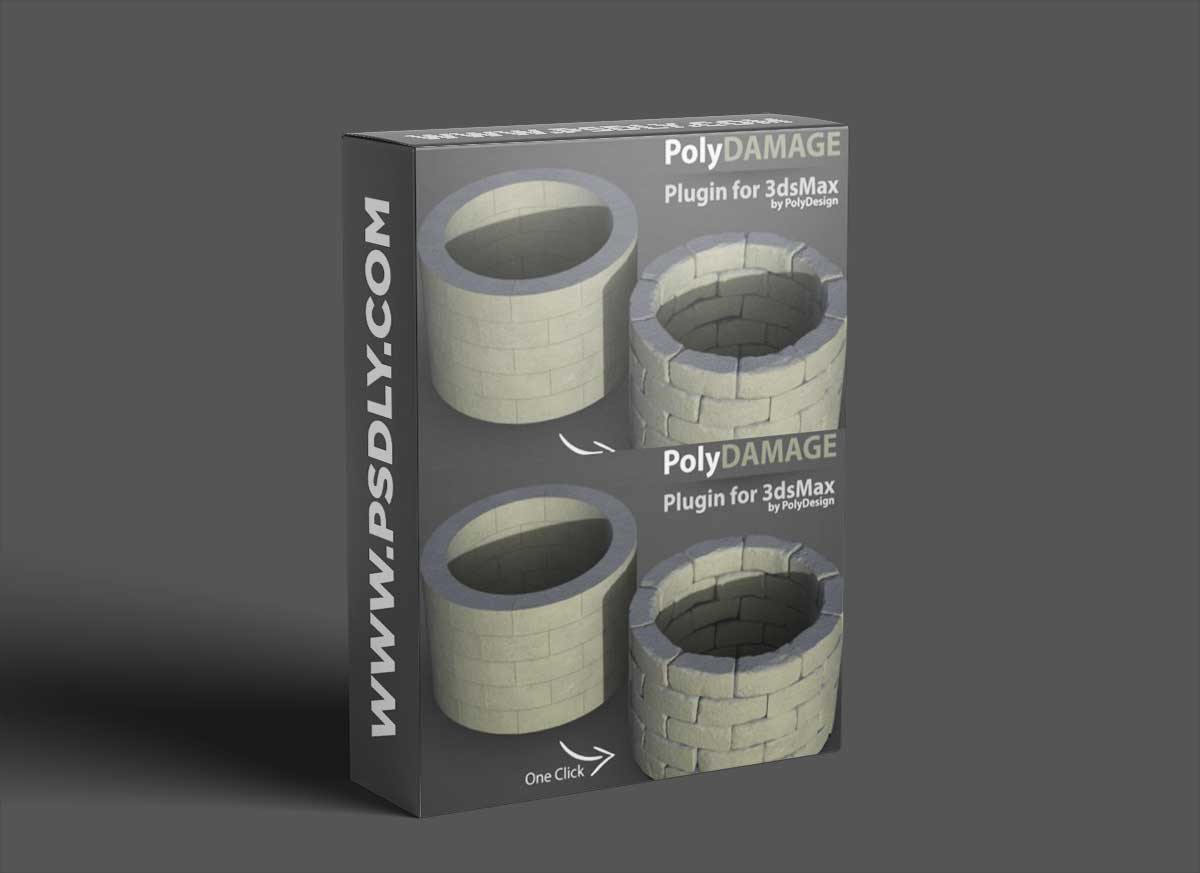 PolyDesign3D PolyDamage 1.52 for 3Ds Max 2016-2023 1 PolyDesign3D PolyDamage 1.52 for 3Ds Max 2016-2023