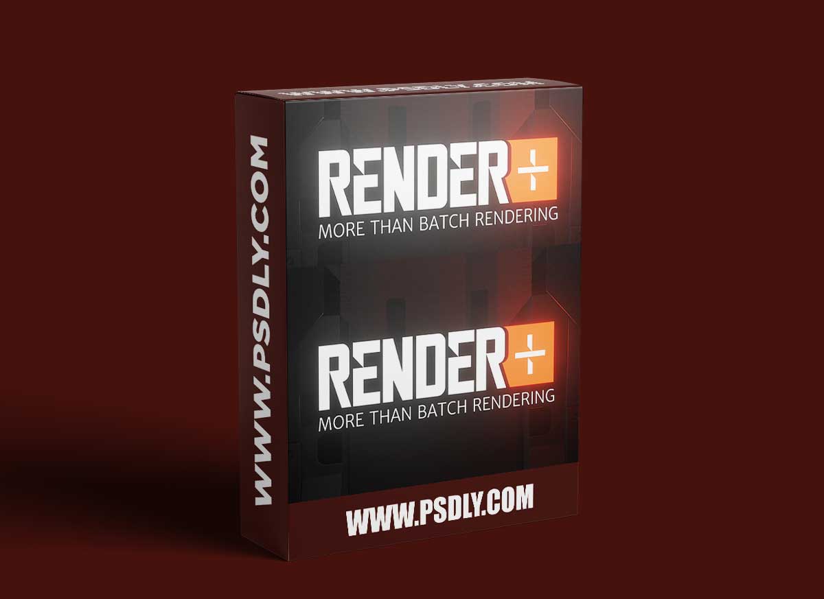 Render+ for Blender v2.5 1 Render+ for Blender v2.5