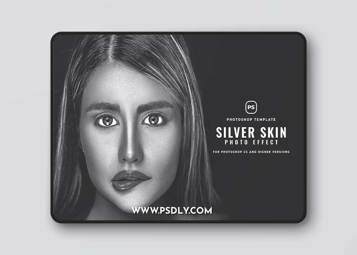 Silver Skin Effect Photoshop 1 Silver Skin Effect Photoshop