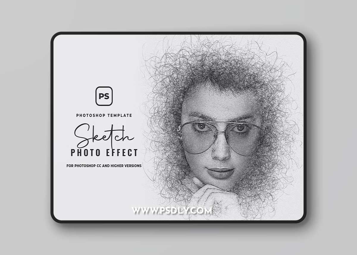 Sketch Effect Photoshop Action 1 Sketch Effect Photoshop Action