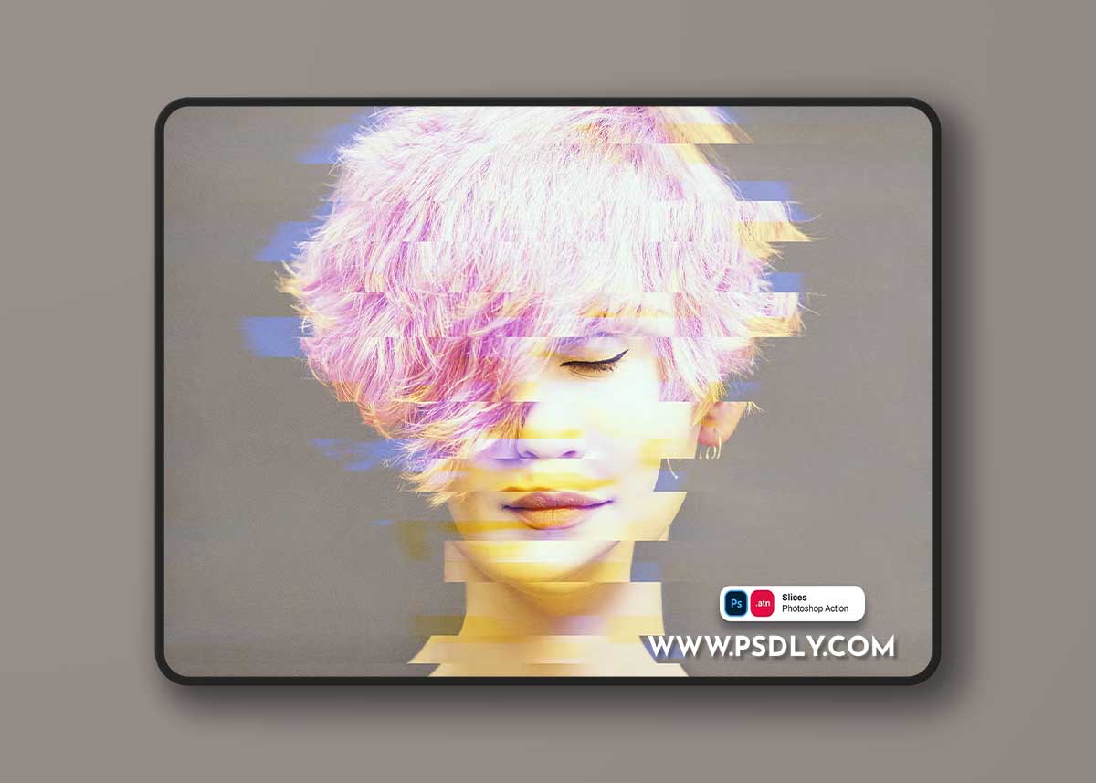 Slices Photoshop Action NRPH6PG 1 Slices Photoshop Action NRPH6PG