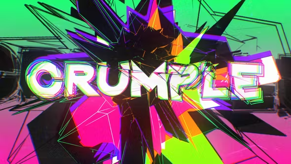 Videohive Crumple Crash Title Opener 30310967 1 Videohive Crumple Crash Title Opener 30310967